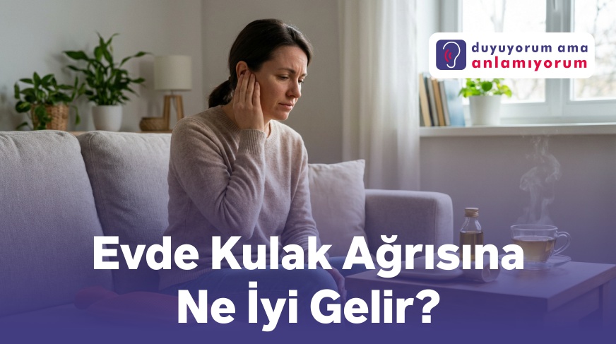 Evde kulak ağrısına ne iyi gelir