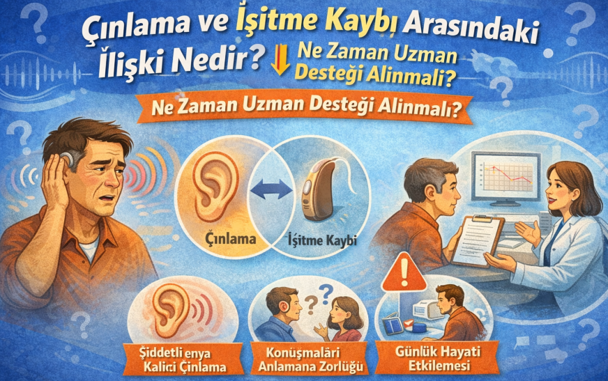 Kulak Çınlaması ve İşitme Kaybı Arasındaki Bağ Ne Söyler?