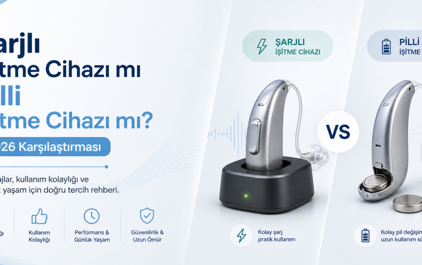 Şarjlı mı Pilli mi? 2026’da İşitme Cihazı Seçimi