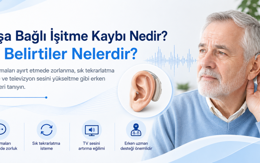 Yaşa Bağlı İşitme Kaybı: İlk Belirtileri Nasıl Anlaşılır?